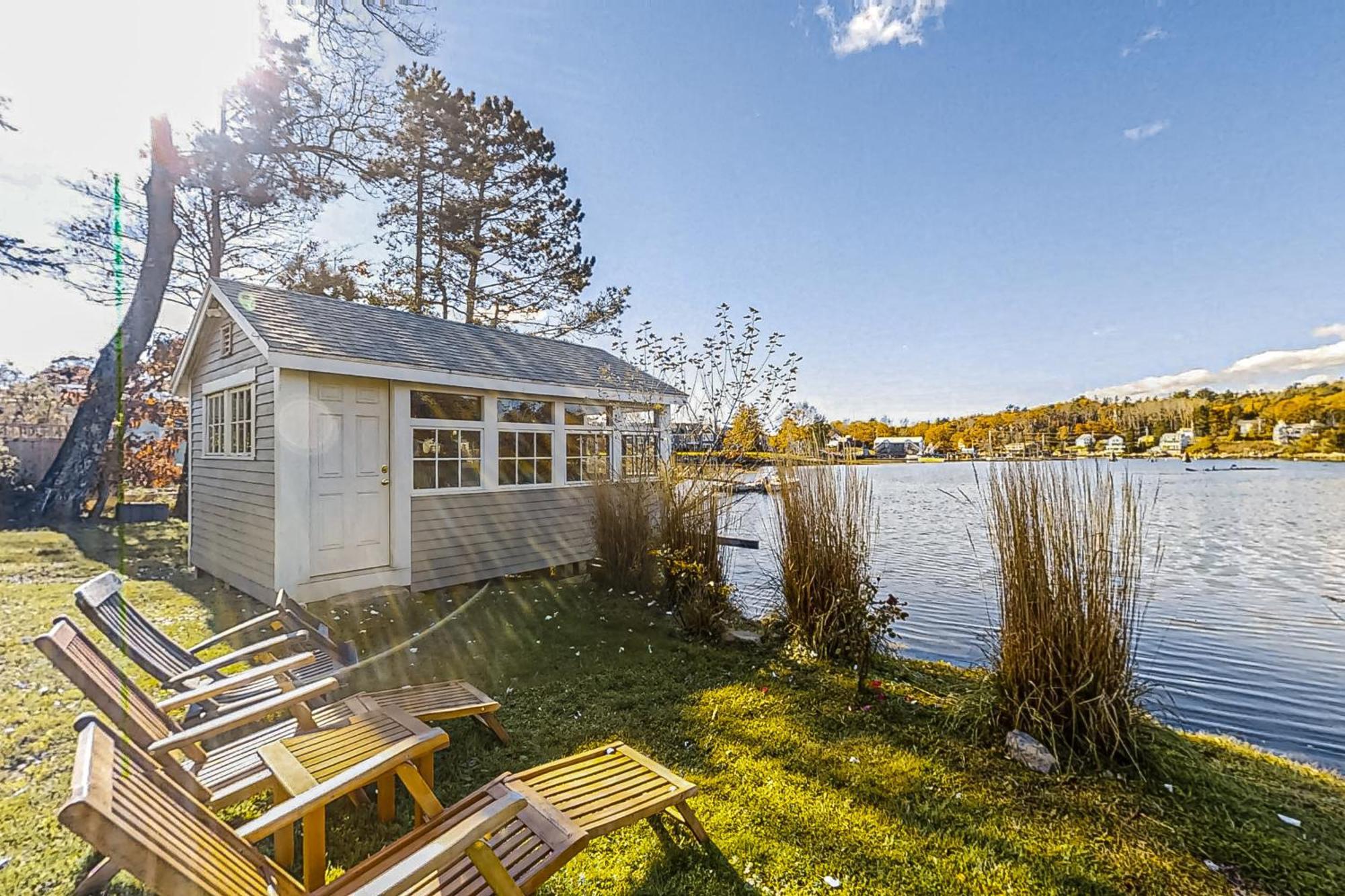 Mill Cove Cottage Boothbay Harbor Extérieur photo